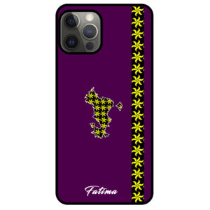 Coque personnalisée - Mayotte + texte